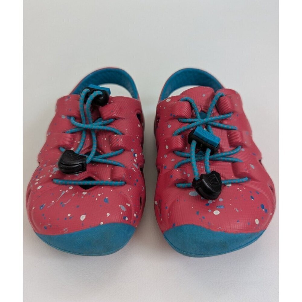 Keen Rio Toddler Water Shoes Pink And Blue Size 4